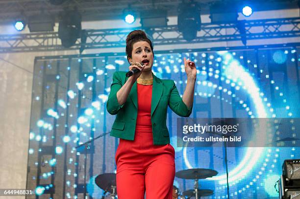 Ann Sophie Duermeyer - die deutsche Saengerin und Songwriterin und Kandidatin beim Eurovision Song Contest 2015 Unser Song für Oesterreich - Konzert...