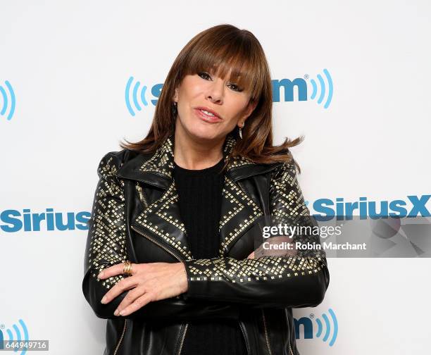 Melissa Rivers visits at SiriusXM Studios on February 24, 2017 in New York City.