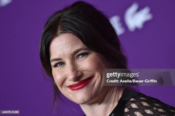 Actress Kathryn Hahn arrives at the 19th CDGA at The Beverly Hilton Hotel on February 21, 2017 in Beverly Hills, California.