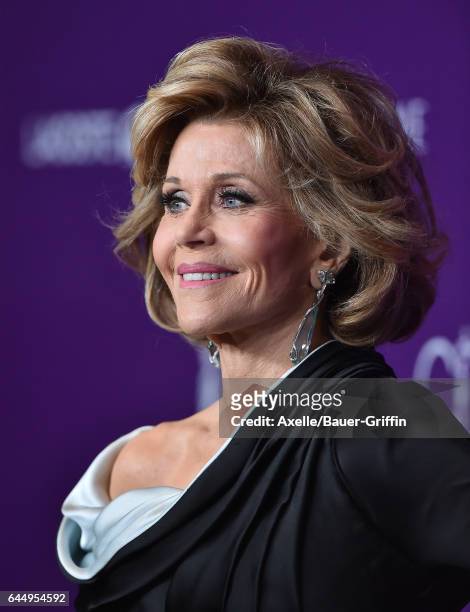 Actress Jane Fonda arrives at the 19th CDGA at The Beverly Hilton Hotel on February 21, 2017 in Beverly Hills, California.