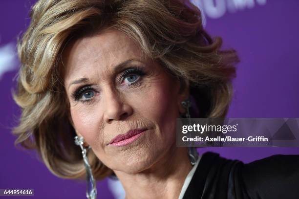 Actress Jane Fonda arrives at the 19th CDGA at The Beverly Hilton Hotel on February 21, 2017 in Beverly Hills, California.