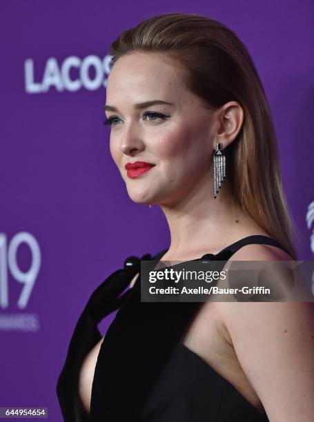 Actress Jess Weixler arrives at the 19th CDGA at The Beverly Hilton Hotel on February 21, 2017 in Beverly Hills, California.