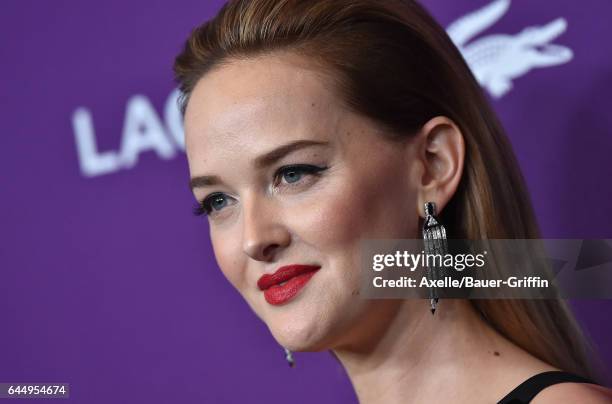 Actress Jess Weixler arrives at the 19th CDGA at The Beverly Hilton Hotel on February 21, 2017 in Beverly Hills, California.