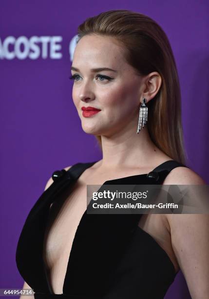 Actress Jess Weixler arrives at the 19th CDGA at The Beverly Hilton Hotel on February 21, 2017 in Beverly Hills, California.