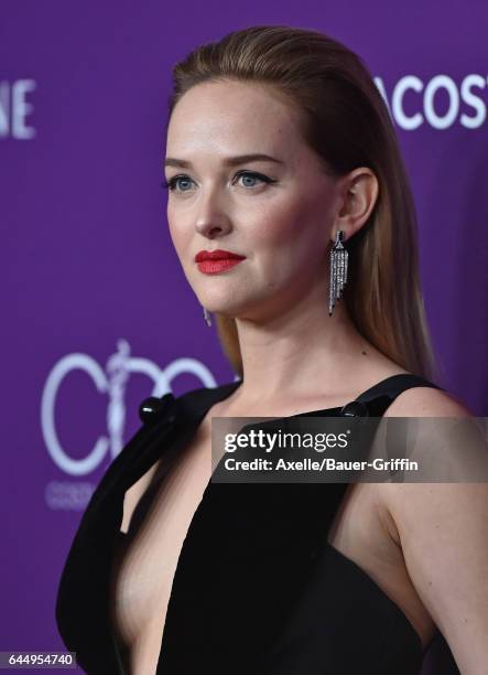 Actress Jess Weixler arrives at the 19th CDGA at The Beverly Hilton Hotel on February 21, 2017 in Beverly Hills, California.