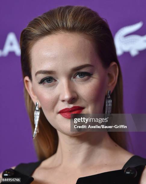 Actress Jess Weixler arrives at the 19th CDGA at The Beverly Hilton Hotel on February 21, 2017 in Beverly Hills, California.