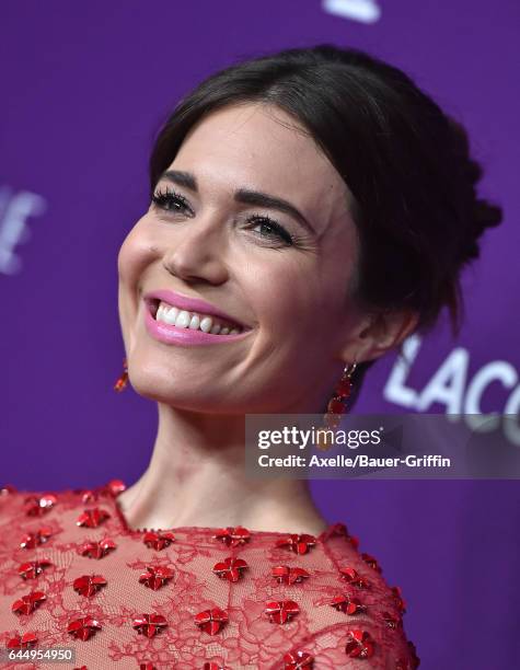 Actress Mandy Moore arrives at the 19th CDGA at The Beverly Hilton Hotel on February 21, 2017 in Beverly Hills, California.