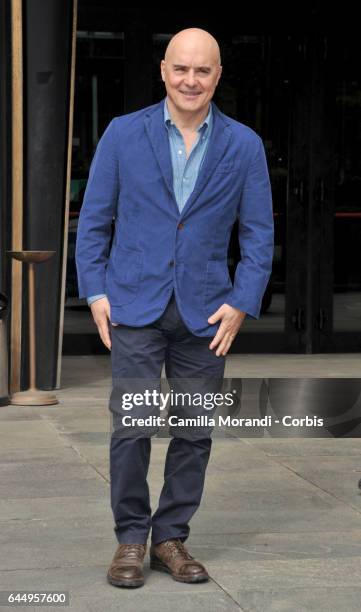 Luca Zingaretti attends 'Il Commissario Montalbano' Photocall In Rome on February 24, 2017 in Rome, Italy.