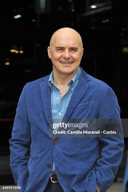 Luca Zingaretti attends 'Il Commissario Montalbano' Photocall In Rome on February 24, 2017 in Rome, Italy.