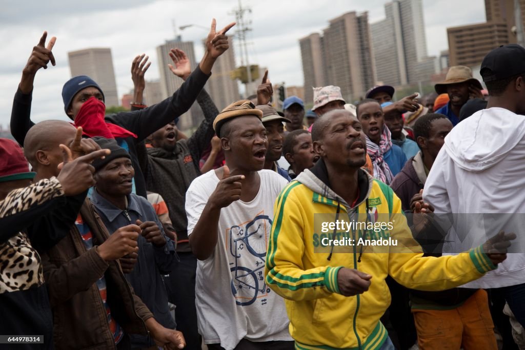 Protest in South Africa