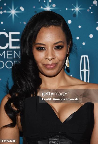 Television personality Vanessa Simmons arrives at the Essence 10th Annual Black Women in Hollywood Awards Gala at the Beverly Wilshire Four Seasons...