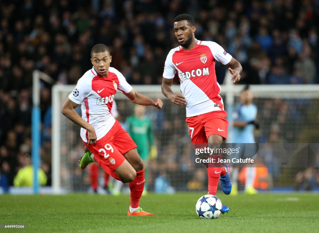 Manchester City FC v AS Monaco - UEFA Champions League Round of 16: First Leg