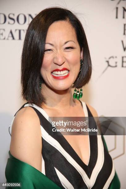 MaryAnn Hu attends 'Sunday In The Park With George' Broadway opening night after party at New York Public Library on February 23, 2017 in New York...