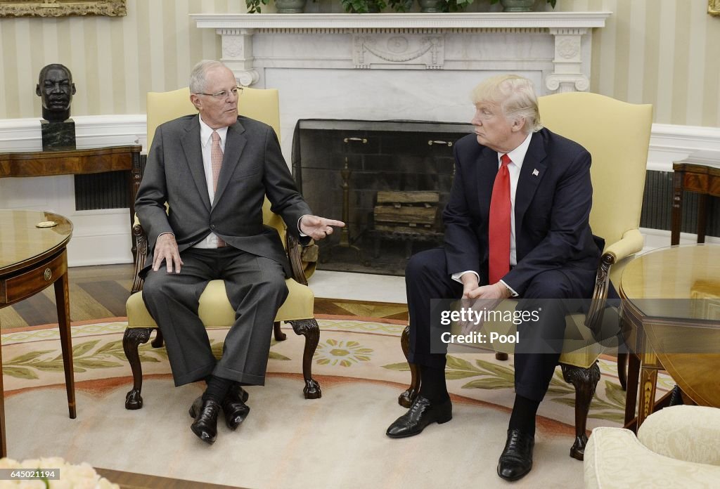 President Trump Meets with Peruvian President Pedro Pablo Kuczynski