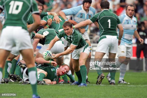 Eoin REDDAN - - Argentine / Irlande - Coupe du monde de Rugby 2007, Photo : Dave Winter / Icon Sport