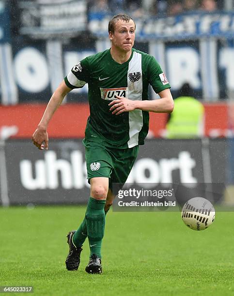 Fussball, Saison 2014/15, 3. Liga, 35. Spieltag,MSV Duisburg - Preussen Münster 2:1Simon Scherder