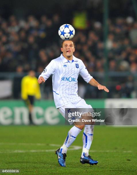 Dariusz DUDKA - - Auxerre / Milan AC - Champions League, Photo: Dave Winter / Icon Sport