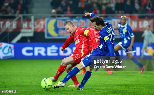 Fethi HAREK / Rudy MATER - - Valenciennes / Bastia - 30eme Journee de Ligue 1, Photo : Dave Winter / Icon Sport