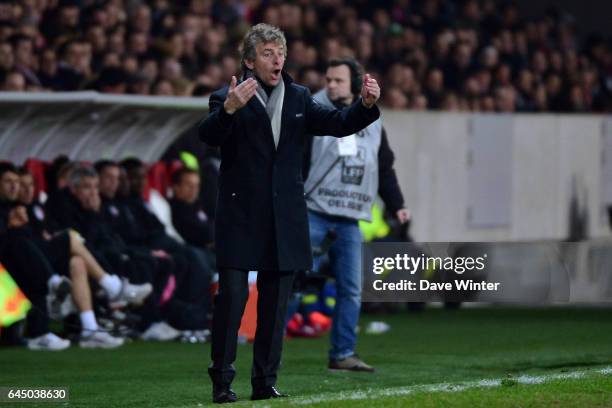 Christian GOURCUFF - - Lille / Lorient - 31e journee de Ligue 1 - , Photo: Dave Winter / Icon Sport