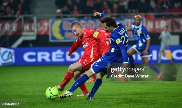 Rudy MATER / Fethi HAREK - - Valenciennes / Bastia - 30eme Journee de Ligue 1, Photo : Dave Winter / Icon Sport