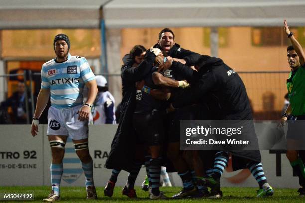 Joie Joe ROKOCOKO - - Racing Metro / Bayonne - 18eme journee du Top 14, Photo : Dave Winter / Icon Sport