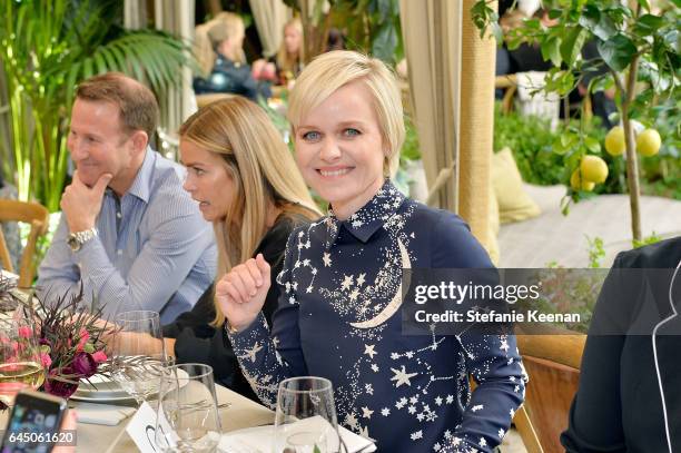 Barbara Sturm attends NET-A-PORTER and Dr. Barbara Sturm Host Pre-Oscars Lunch in Los Angeles at Chateau Marmont on February 24, 2017 in Los Angeles,...