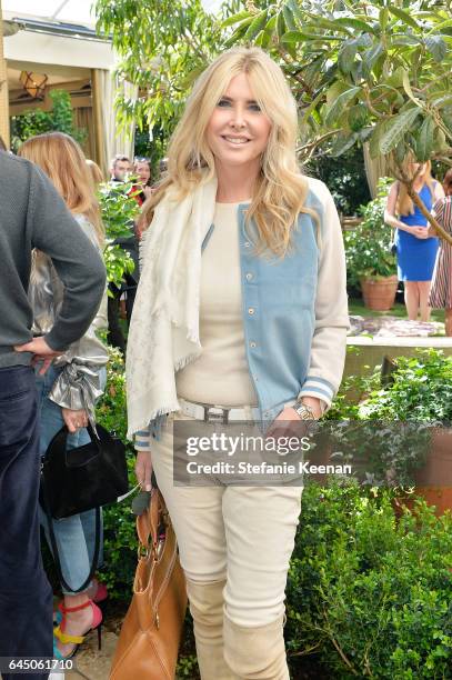 Irena Medavoy attends NET-A-PORTER and Dr. Barbara Sturm Host Pre-Oscars Lunch in Los Angeles at Chateau Marmont on February 24, 2017 in Los Angeles,...