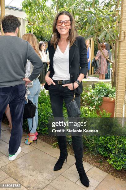 Kendall Conrad attends NET-A-PORTER and Dr. Barbara Sturm Host Pre-Oscars Lunch in Los Angeles at Chateau Marmont on February 24, 2017 in Los...