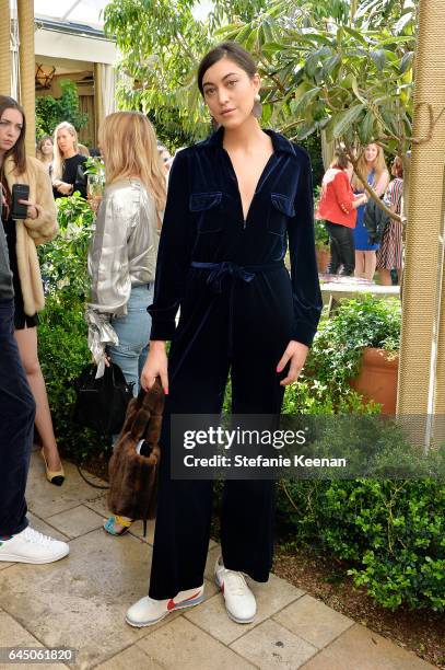 Sarah Staudinger attends NET-A-PORTER and Dr. Barbara Sturm Host Pre-Oscars Lunch in Los Angeles at Chateau Marmont on February 24, 2017 in Los...