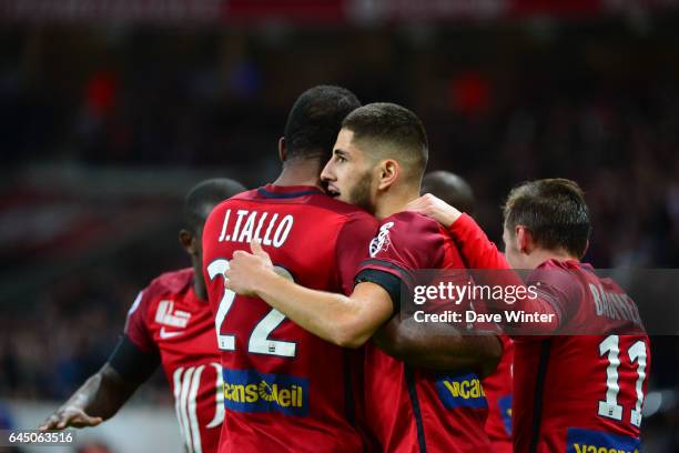 Joie Yassine BENZIA - - Lille / Saint Etienne - 16eme journee de Ligue 1, Photo: Dave Winter / Icon Sport