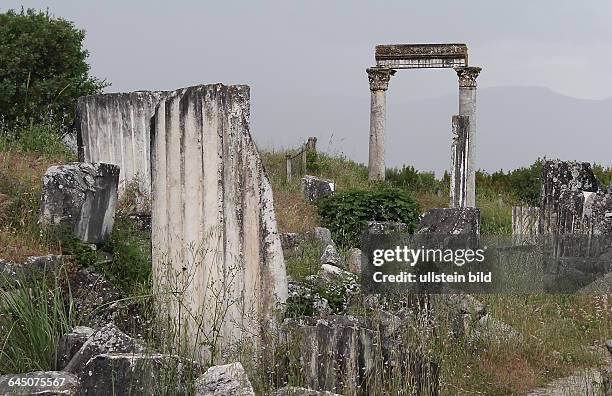 Aphrodisias war eine antike Stadt in der Landschaft Karien im Südwesten der Türkei beim heutigen Ort Geyre. Ihr Name leitet sich vom Aphrodite-Kult...