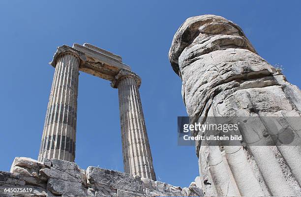 Didim Türkei In der Antike befand sich hier die Stadt Didyma mit einem bedeutenden Orakelheiligtum des Gottes Apollon. Der Apollontempel zählt heute...