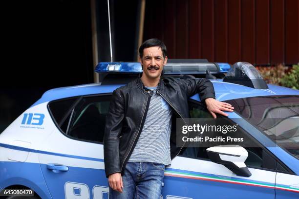 Italian actor Peppino Mazzotta during photocall to present new episodes of Italian fiction Il Commissario Montalbano.