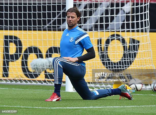 Fussball, Training der Deutschen Nationalmannschaft vor dem Länderspiel gegen die USA,Torwart Roman Weidenfeller