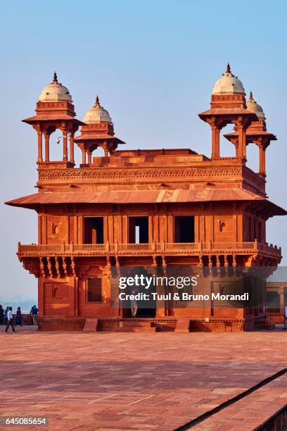india, uttar pradesh, fatehpur sikri - red fort stock pictures, royalty-free photos & images