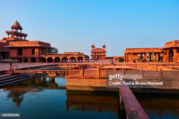 india, uttar pradesh, fatehpur sikri - fatehpur sikri stock-fotos und bilder