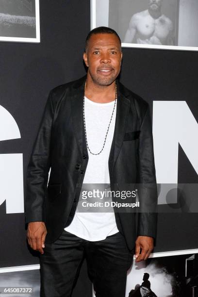 Eriq La Salle attends the "Logan" New York screening at Rose Theater, Jazz at Lincoln Center on February 24, 2017 in New York City.