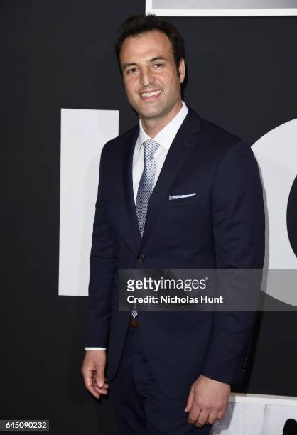 Actor Kresh Novakovic attends the 'Logan' New York special screening at Rose Theater, Jazz at Lincoln Center on February 24, 2017 in New York City.