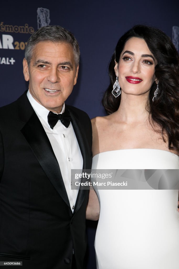 Red Carpet Arrivals - Cesar Film Awards 2016 At Salle Pleyel