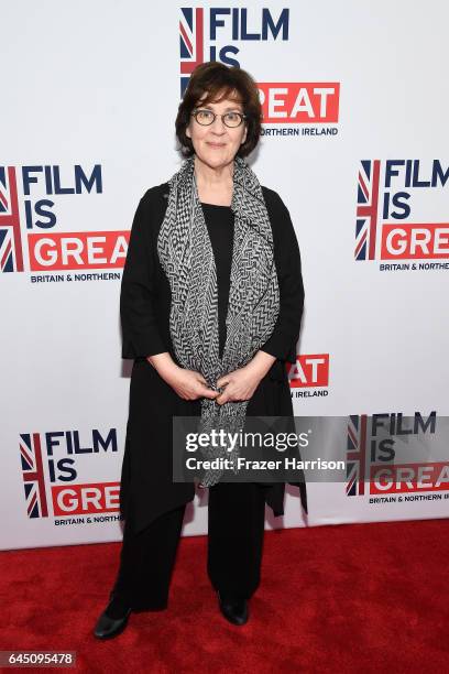 Nominee for achievement in costume design Consolata Boyle attends Film is GREAT Reception honoring the British Nominees of the 89th Annual Academy...