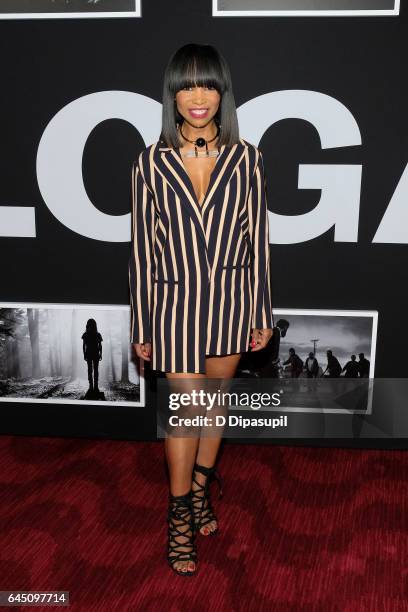 Elise Neal attends the "Logan" New York screening at Rose Theater, Jazz at Lincoln Center on February 24, 2017 in New York City.