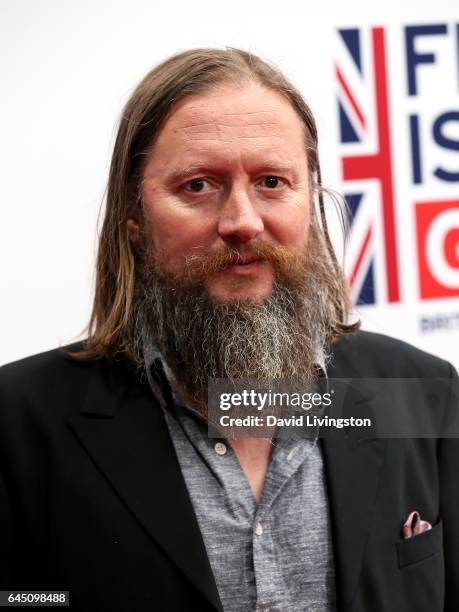 Director David Mackenzie arrives at The GREAT Film Reception to Honor the British Nominees of The 89th Annual Academy Awards at Fig & Olive on...