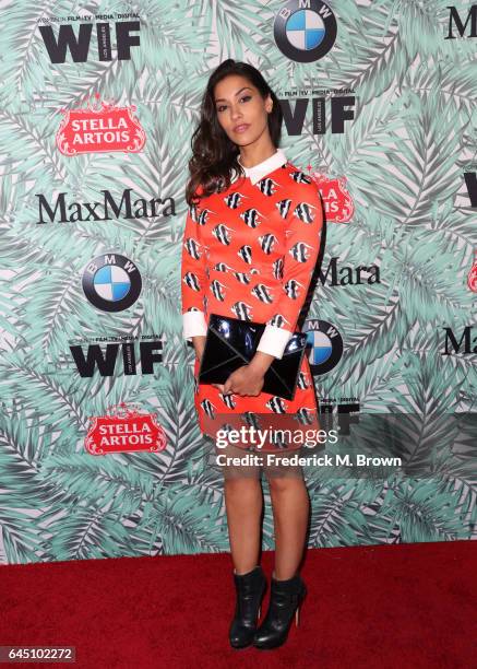 Actor Janina Gavankar attends the 10th annual Women in Film Pre-Oscar Cocktail Party at Nightingale Plaza on February 24, 2017 in Los Angeles,...