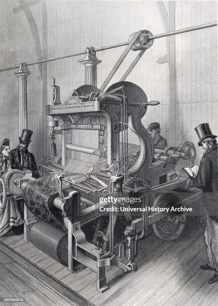 Maxon & Co Patent carpet loom.