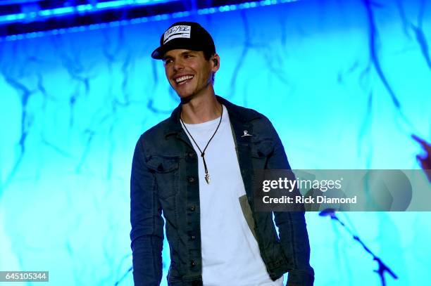 Granger Smith performs onstage at New Faces of Country Music Dinner & Performance - Sponsored by ACM & St. Jude Children's Research Hospital |...