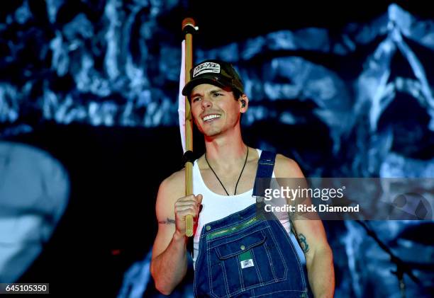 Granger Smith performs onstage at New Faces of Country Music Dinner & Performance - Sponsored by ACM & St. Jude Children's Research Hospital |...