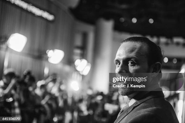 Actor Sebastian James attends the "Logan" New York Special Screening at Rose Theater, Jazz at Lincoln Center on February 24, 2017 in New York City.