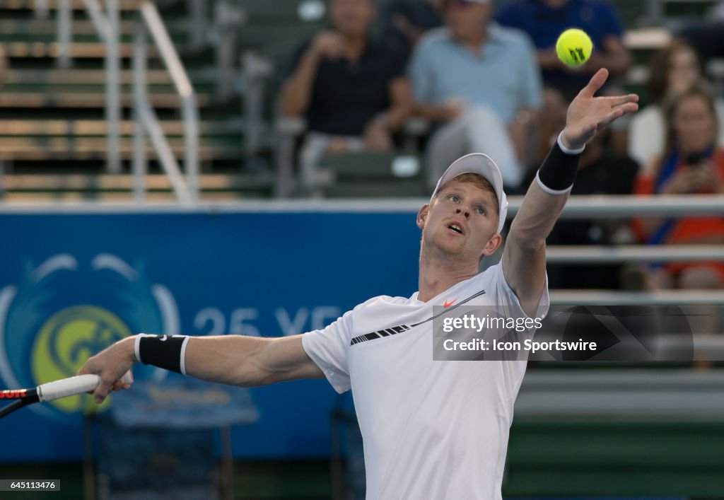 TENNIS: FEB 24 ATP Delray Beach Open