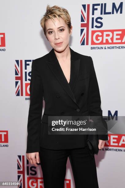 Producer Sophie Watts attends Film is GREAT Reception honoring the British Nominees of the 89th Annual Academy Awards Sponsored by British Airways at...