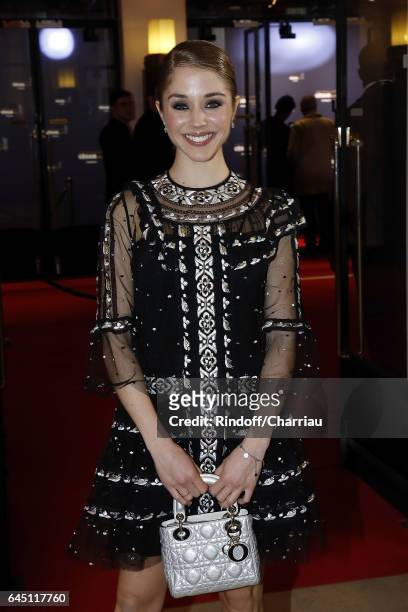Alice Isaaz attends Cesar Film Award 2017 at Salle Pleyel on February 24, 2017 in Paris, France.